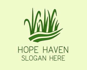 Green Lawn Maintenance  Logo
