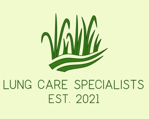 Green Lawn Maintenance  logo design