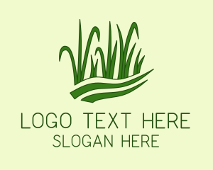 Green Lawn Maintenance  Logo