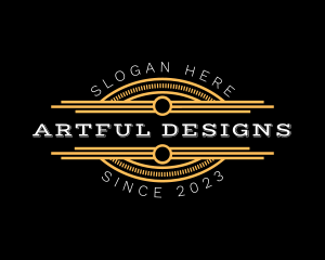 Art Deco Arch Business logo design