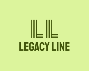 Green Urban Lines logo design