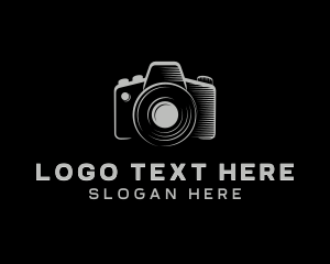 Dslr - Multimedia Camera Photography logo design