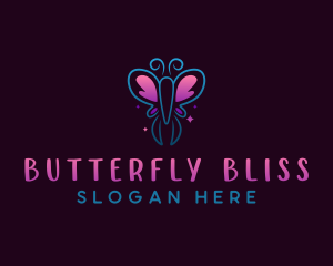 Butterfly - Butterfly Wings Beauty logo design