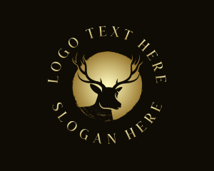 Wild Deer Antler Logo