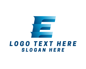 Contractor - Generic Agency Letter E logo design