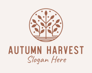 Farm Harvest Plant logo design