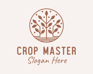 Farm Harvest Plant logo design