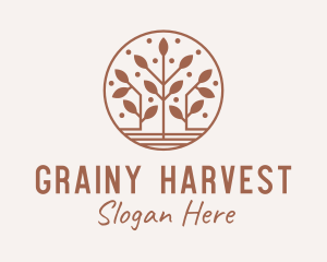 Farm Harvest Plant logo design