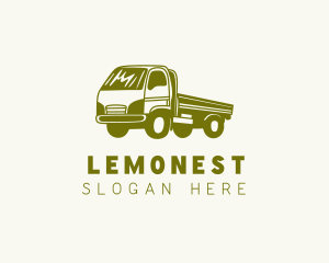 Transportation Service - Logistic Delivery Truck logo design