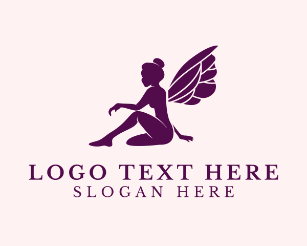 Wings - Beauty Fairy Cosmetics logo design