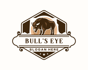 Buffalo Bison Bull logo design