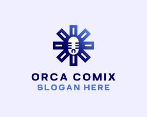 Microphone Asterisk Podcast Logo