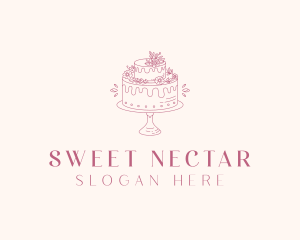 Wedding Cake Bakery logo design