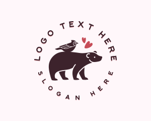 Bear - Wild Animal Zoo logo design