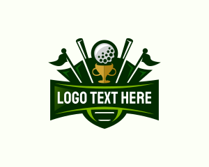 League - Golf Sports Championship logo design