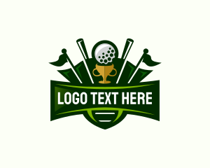 Golf Sports Championship Logo