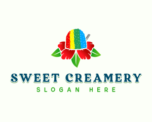 Hawaiian Shave Ice logo design