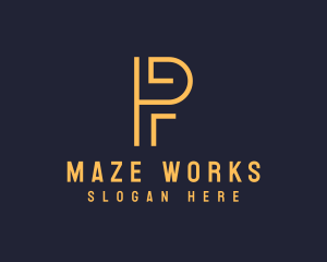 Maze - Glassic Maze Company logo design