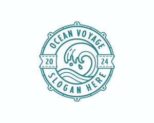 Coastal Waves Surf logo design