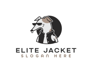 Jacket - Greyhound Cool Rockstar logo design