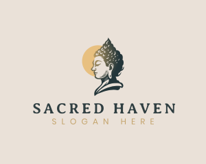 Yoga Sacred Buddhist logo design