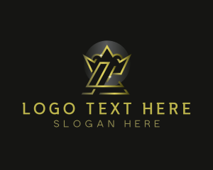 Highness - Luxury Crown Royalty Letter L logo design