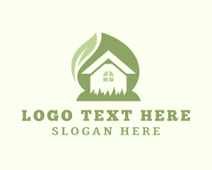 Home Leaf Eco Backyard Logo