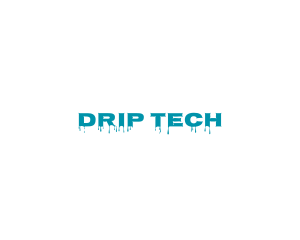 Dripping - Melting Liquid Drip logo design