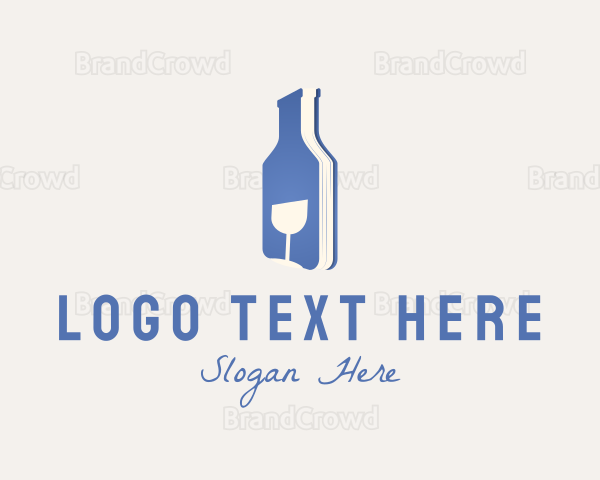 Blue Winery Book Logo