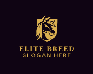 Stallion Horse Stable logo design