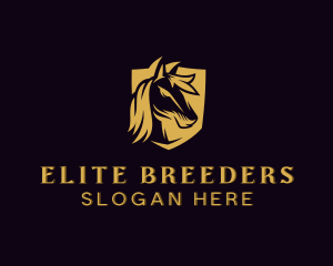 Stallion Horse Stable logo design