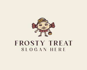 Fancy Candy Lady logo design