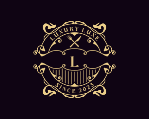 Luxury Diner Restaurant logo design