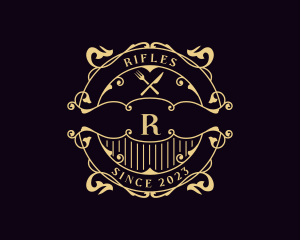 Luxury Diner Restaurant logo design