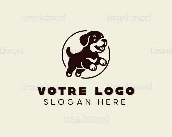 Puppy Dog Veterinary Logo