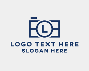 Pic - Camera Photography Lettermark logo design