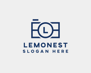 Lettermark - Camera Photography Studio logo design