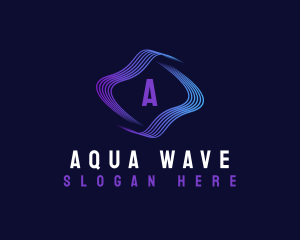 Cyber Wave Tech logo design