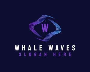 Cyber Wave Tech logo design