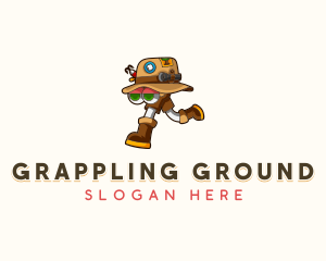 Camping Ranger Grappling Hook logo design