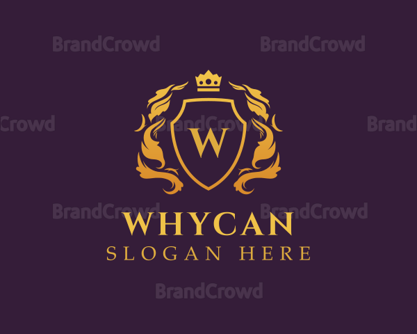 Elegant Royal Shield Logo