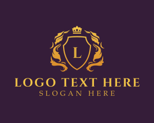 Elegant Royal Shield Logo