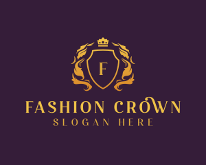 Elegant Royal Shield logo design