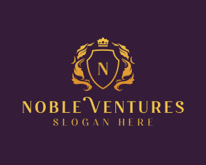 Elegant Royal Shield logo design