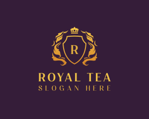 Elegant Royal Shield logo design