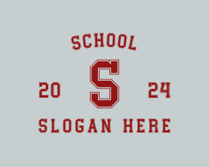 Varsity School League logo design