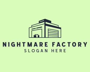 Stockroom Warehouse Factory logo design