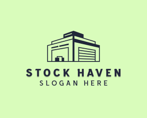 Stockroom - Stockroom Warehouse Factory logo design