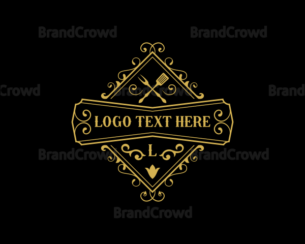 Elegant Restaurant Cuisine Logo