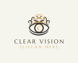 Ophthalmology - Luxury Eye Vision logo design